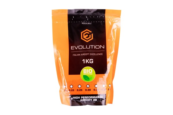 Evolution High Performance Airsoft BIO BBs 6 mm 0,28 g 3.570 Stück